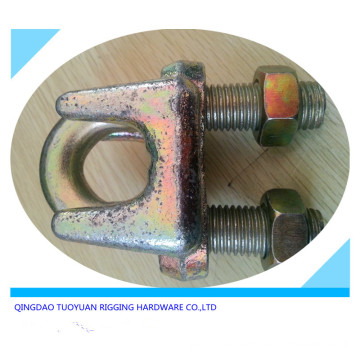 Yellow Chromated Type a Wire Rope Clip